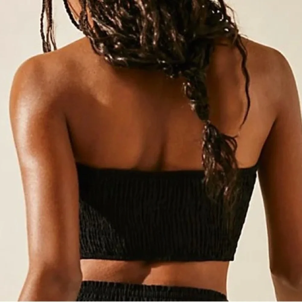 Free People Lula Bandeau Crop Top NWOT